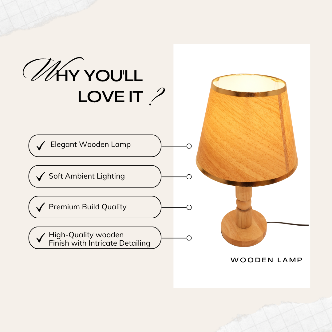 Wooden Lamp