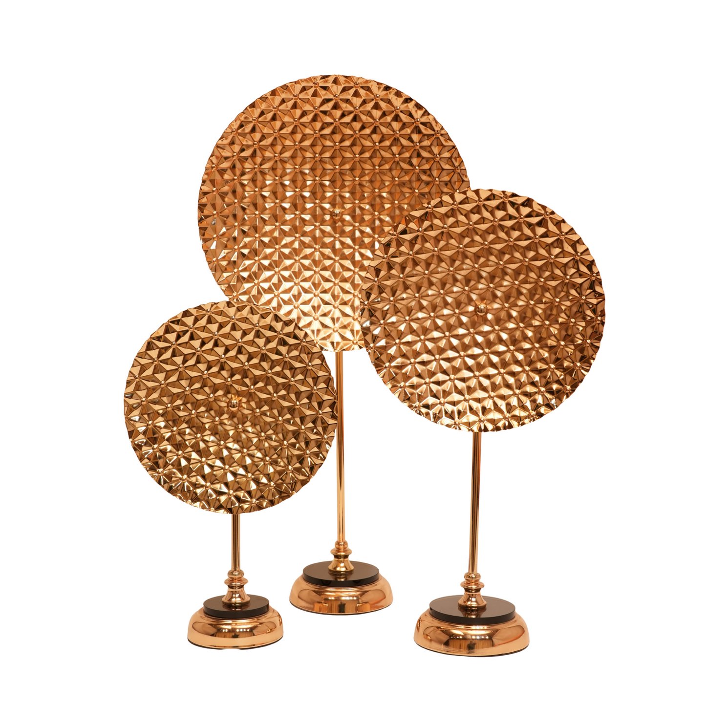 Geometric Glow Decor-Set of 3