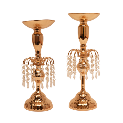 Crystal Elegance Decorative Base - Set of 2