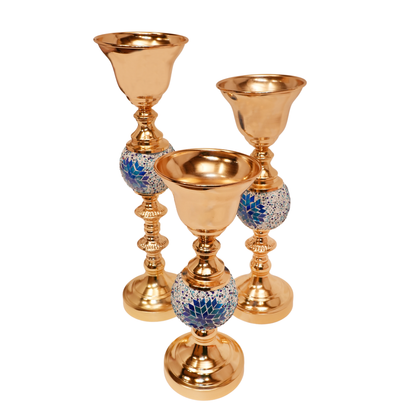 Royal Mosaic Decorative Stand - Set of 3