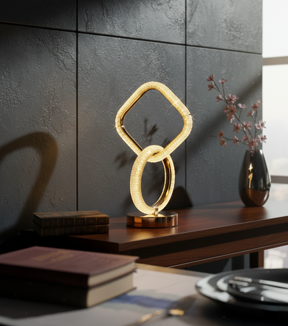 Geometric Loop LED Lamp