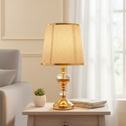 Elara Gold Lamp