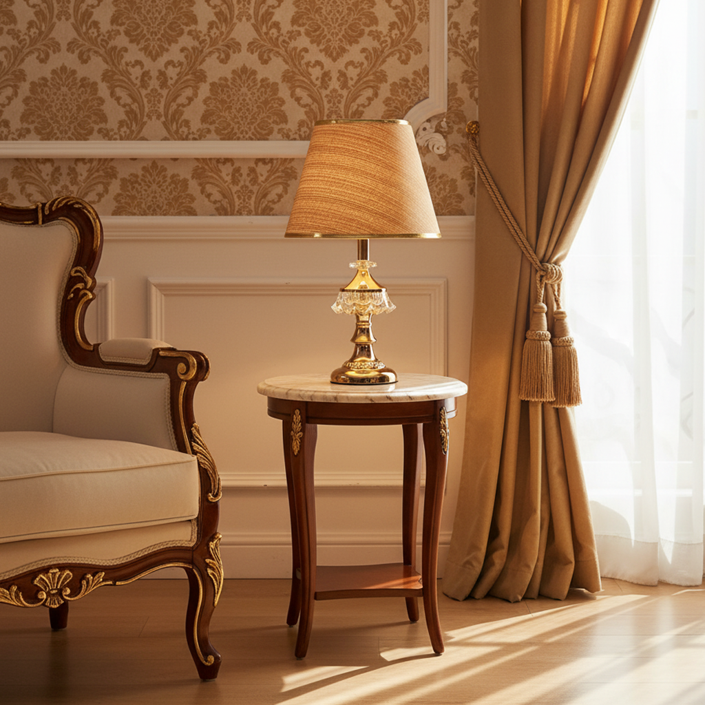 Vintage Classic Gold Table Lamp