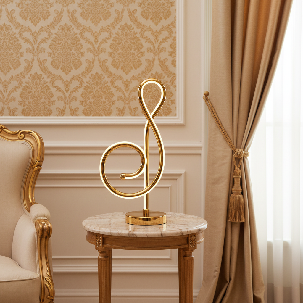 Musical Note LED Lamp