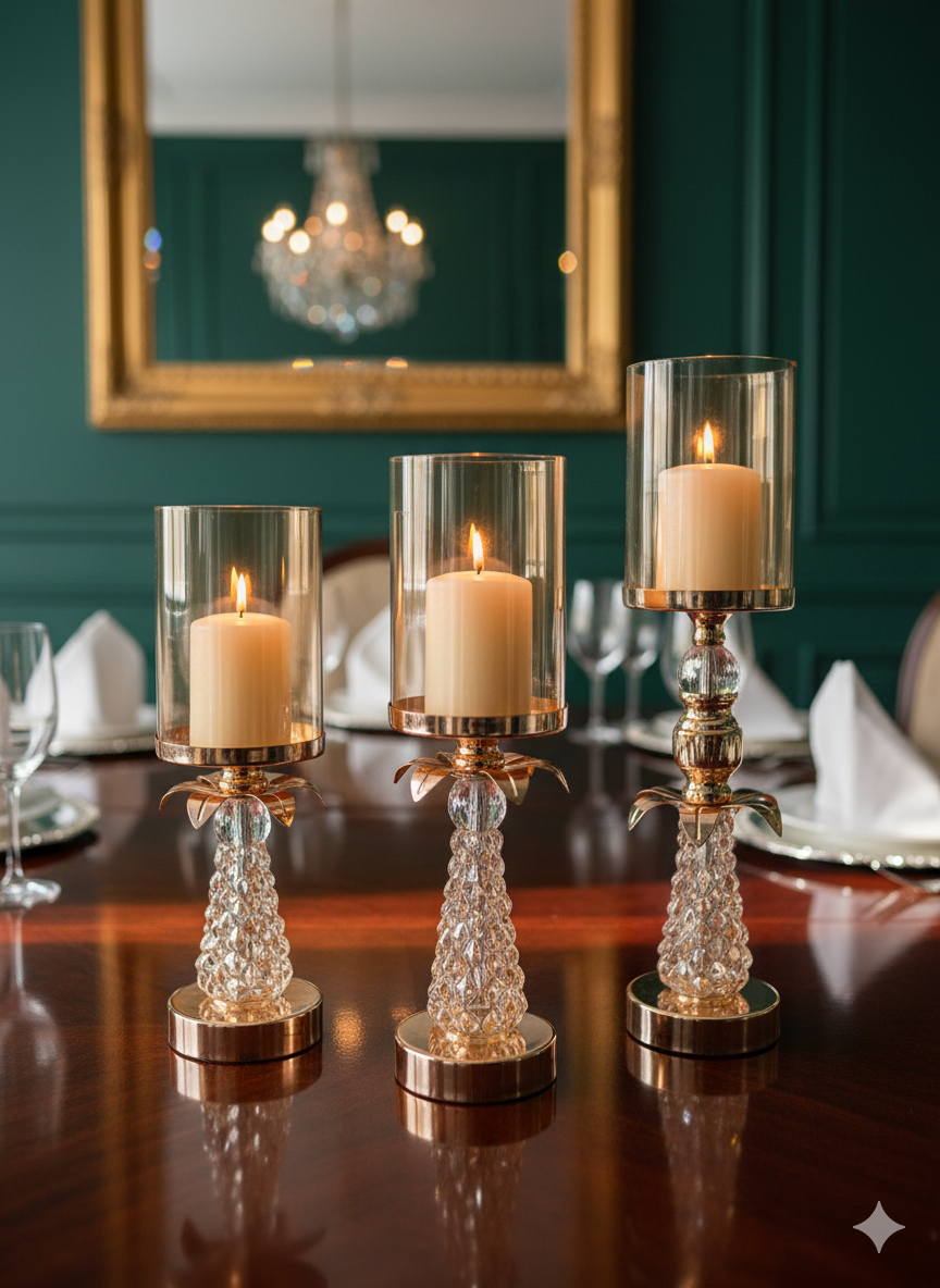 Pineapple shape Candle stand