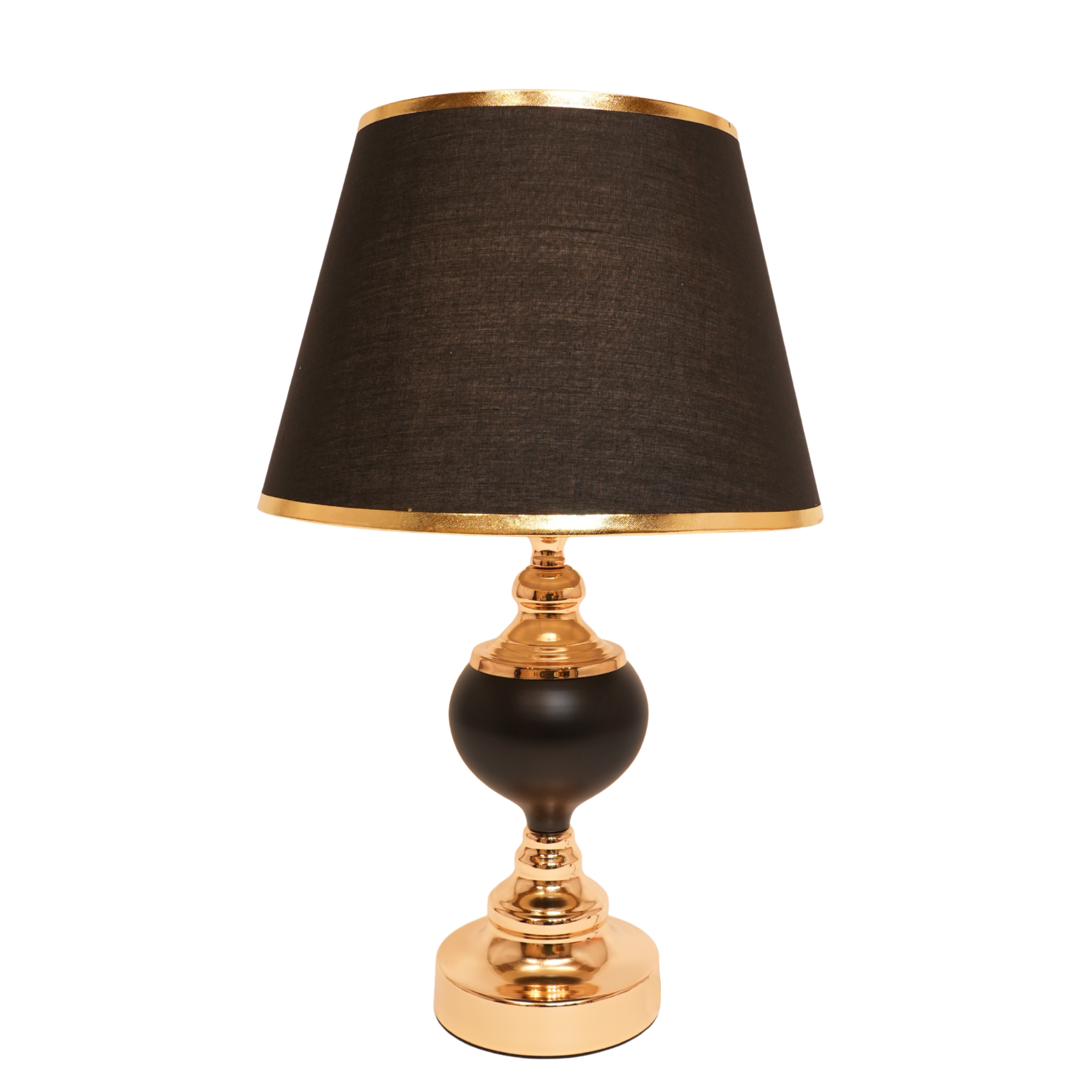 Black & Gold Royal Luxe Lamp