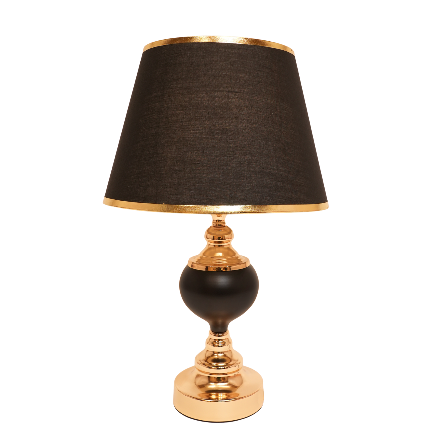 Black & Gold Royal Luxe Lamp