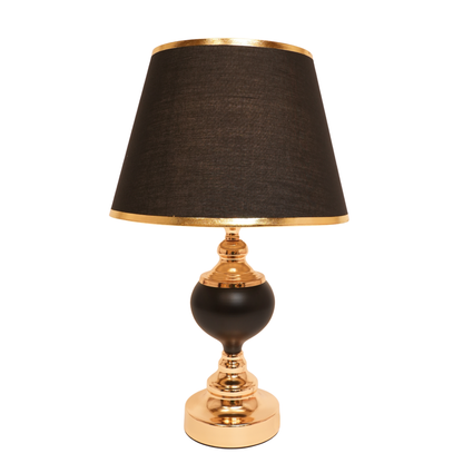 Black & Gold Royal Luxe Lamp