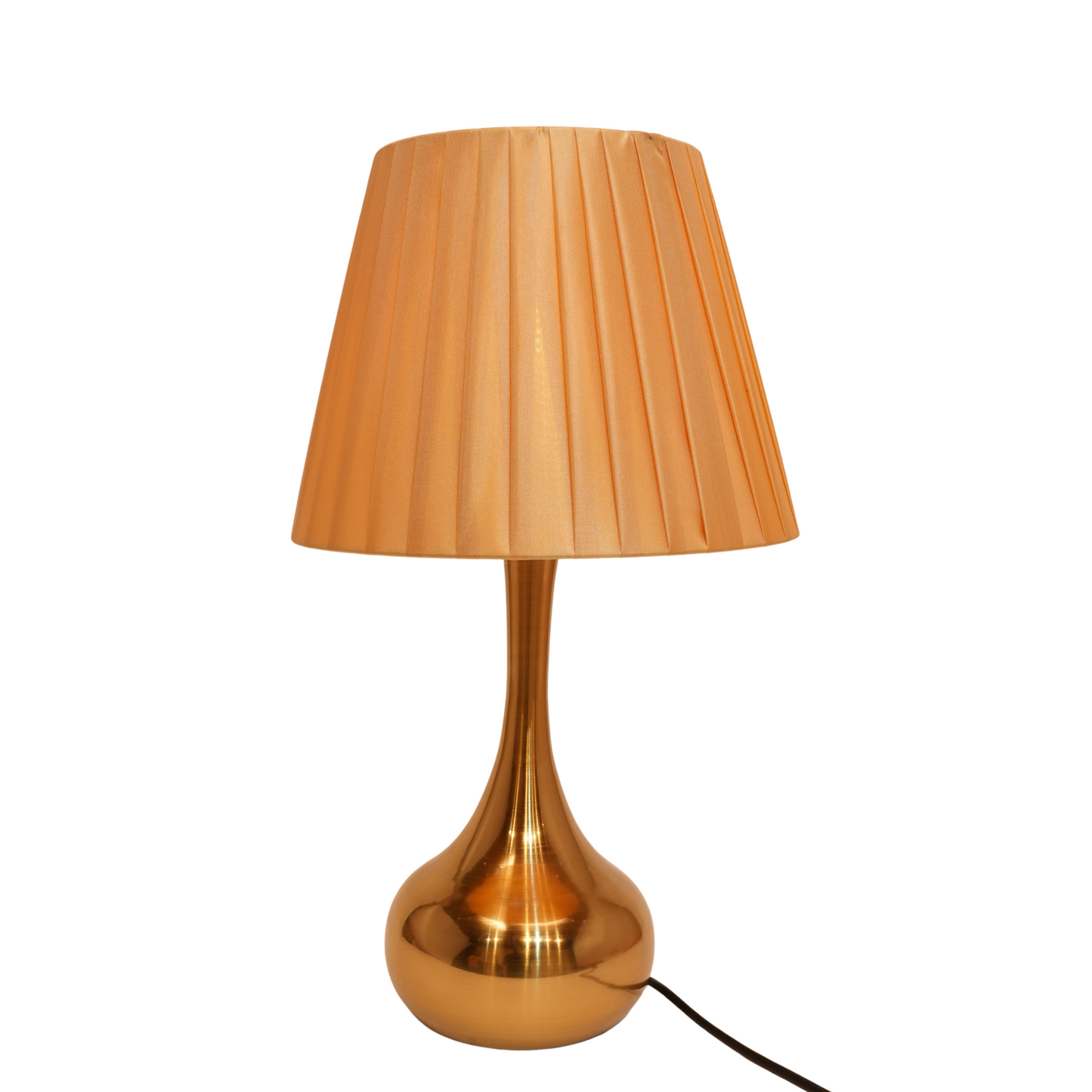 Golden Tear-Drop Table Lamp