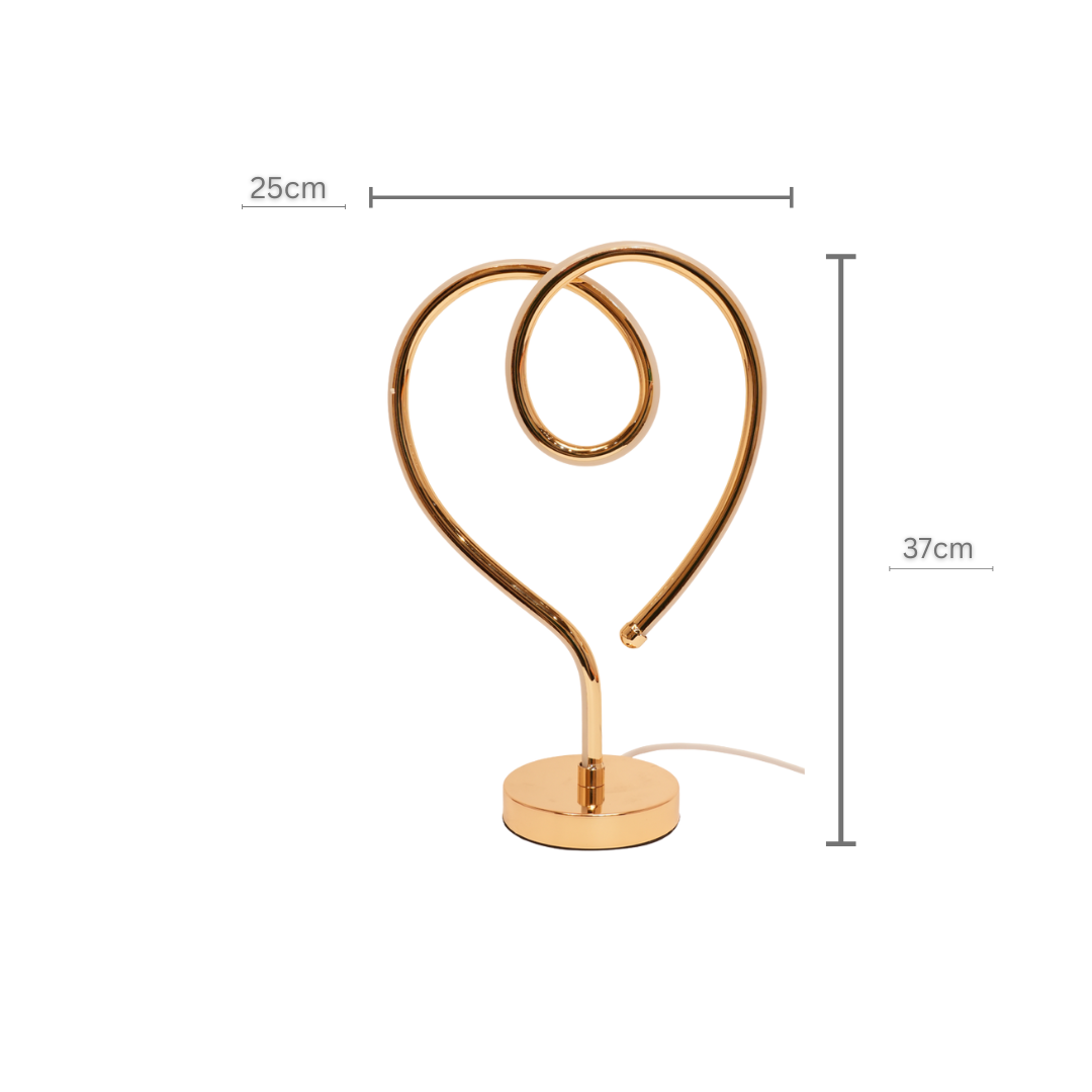 Heart Loop LED Lamp