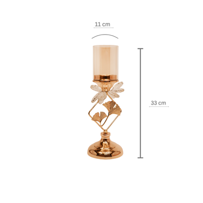 Blossom Shine Ginkgo Candle Holder