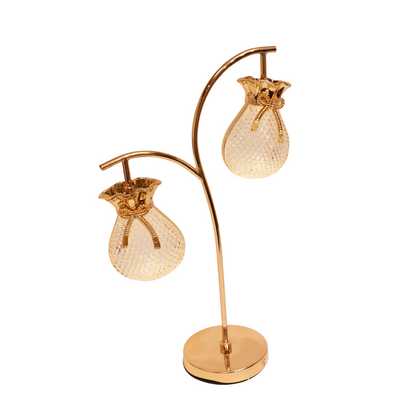 Double Crystal Globe Lamp