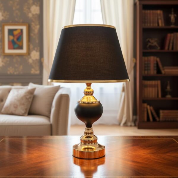 Classic Black Gold Lamp