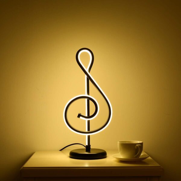 Musical Note Table Lamp