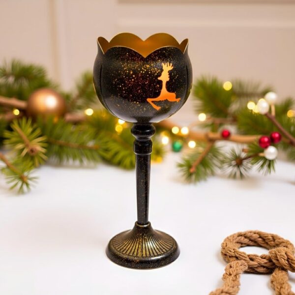 Christmas Reindeer Candle Holder
